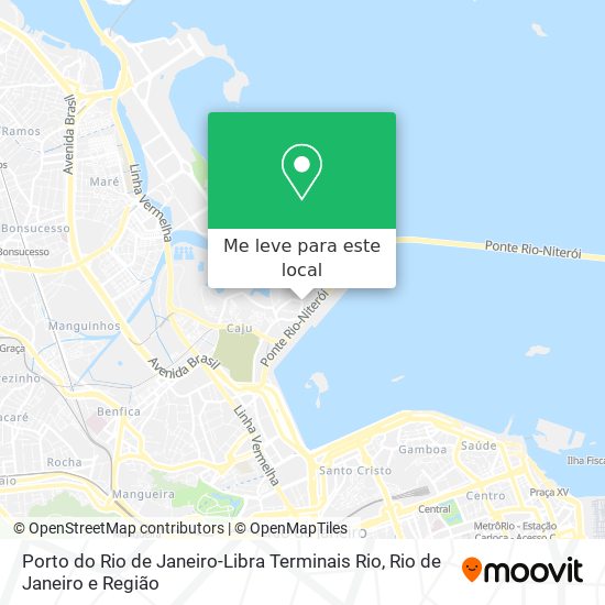 Porto do Rio de Janeiro-Libra Terminais Rio mapa