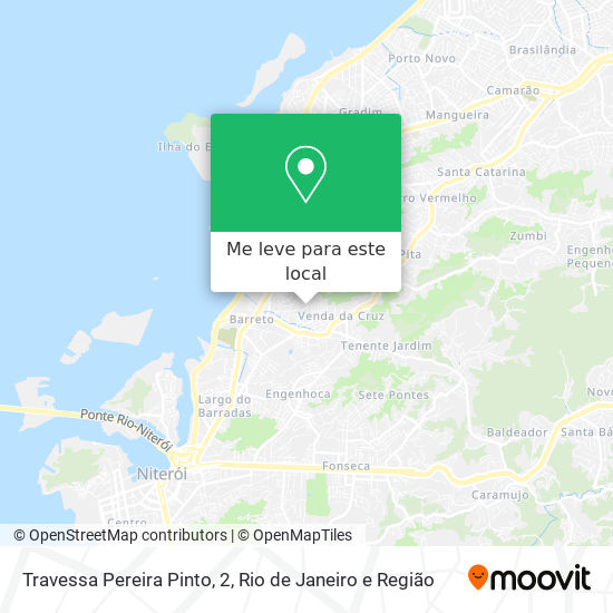 Travessa Pereira Pinto, 2 mapa