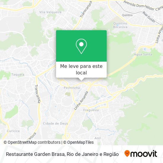 Restaurante Garden Brasa mapa