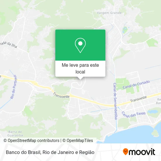 Banco do Brasil mapa