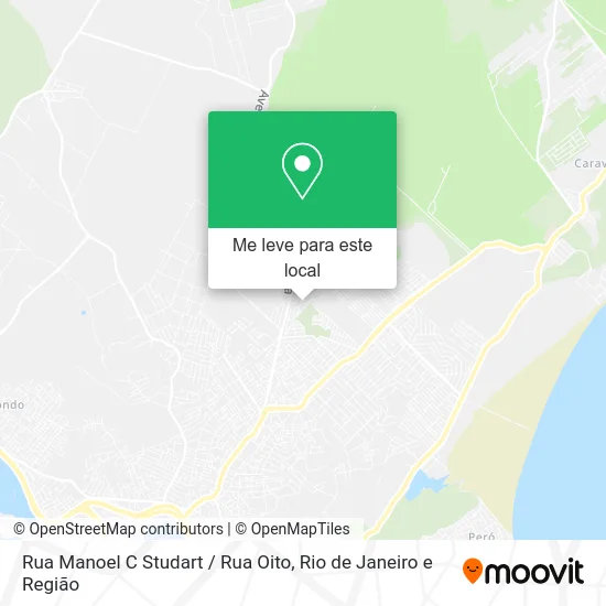 Rua Manoel C Studart / Rua Oito mapa