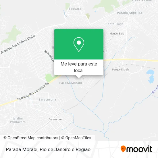 Parada Morabi mapa