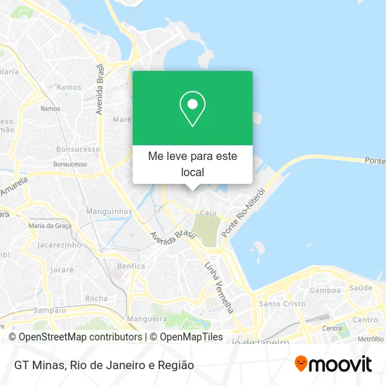 GT Minas mapa