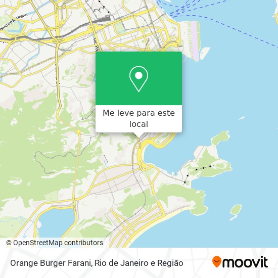 Orange Burger Farani mapa