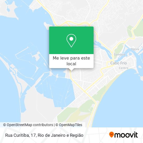 Rua Curitiba, 17 mapa