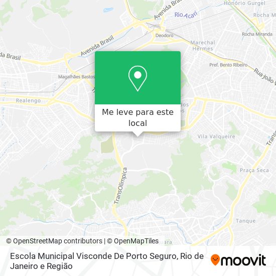 Escola Municipal Visconde De Porto Seguro mapa