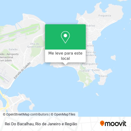 Rei Do Bacalhau mapa