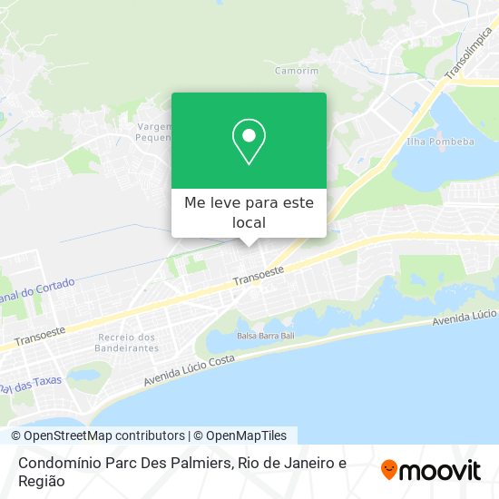 Condomínio Parc Des Palmiers mapa