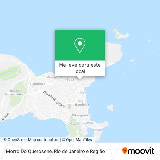 Morro Do Querosene mapa