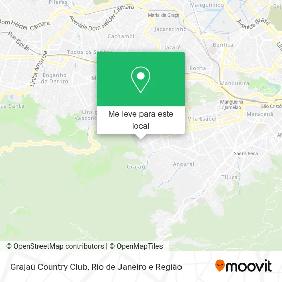 Grajaú Country Club mapa