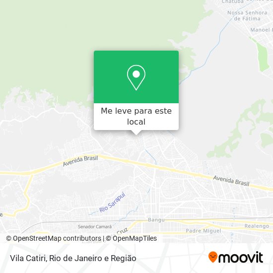 Vila Catiri mapa