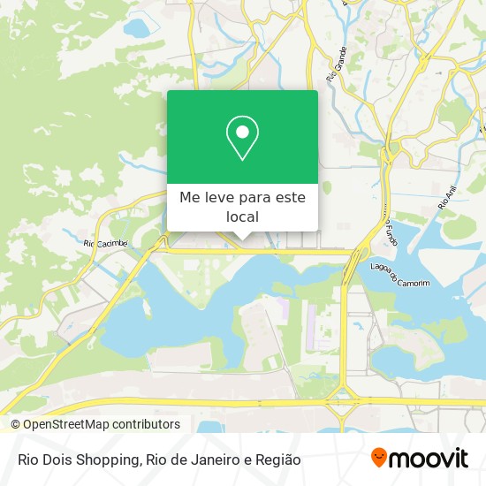 Rio Dois Shopping mapa