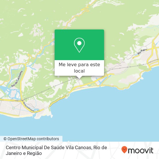 Centro Municipal De Saúde Vila Canoas mapa