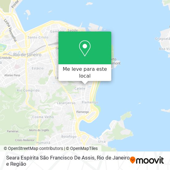Seara Espírita São Francisco De Assis mapa