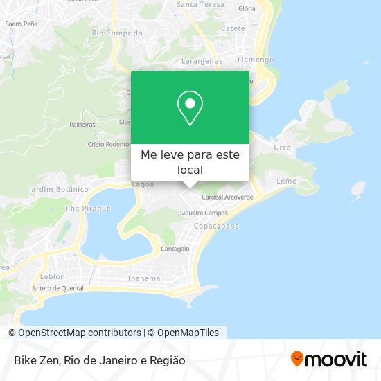 Bike Zen mapa