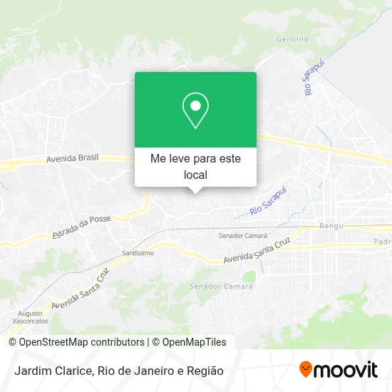 Jardim Clarice mapa