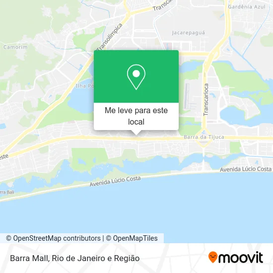 Barra Mall mapa