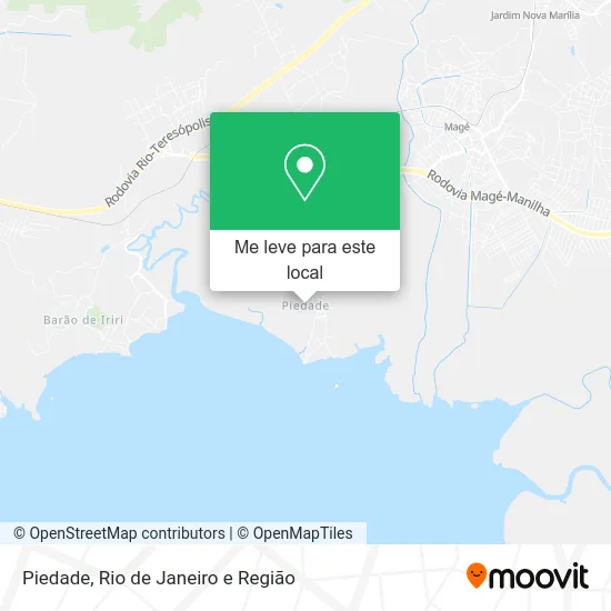 Piedade mapa
