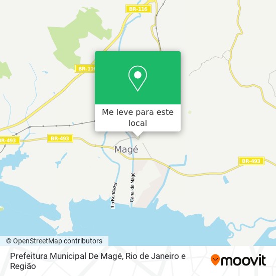 Prefeitura Municipal De Magé mapa