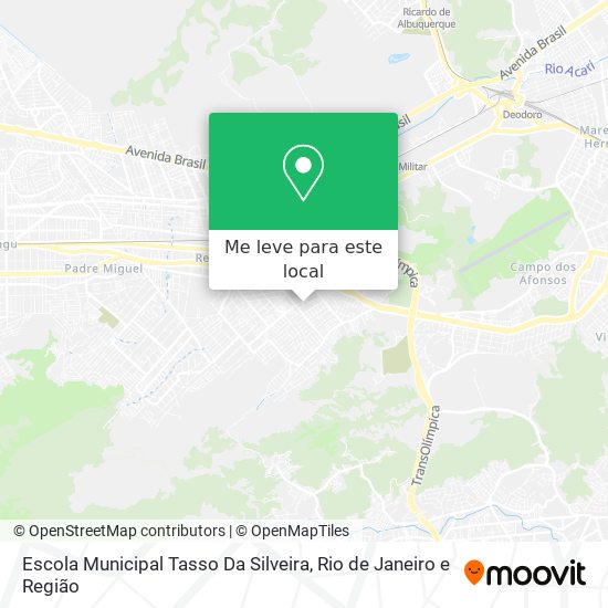 Escola Municipal Tasso Da Silveira mapa