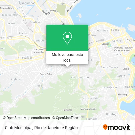 Club Municipal mapa