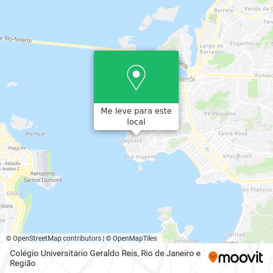 Colégio Universitário Geraldo Reis mapa