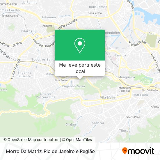 Morro Da Matriz mapa