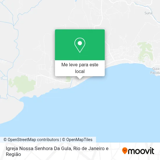 Igreja Nossa Senhora Da Gula mapa