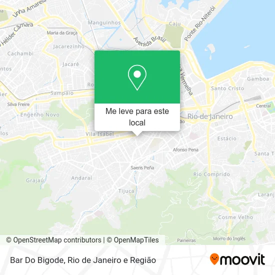 Bar Do Bigode mapa