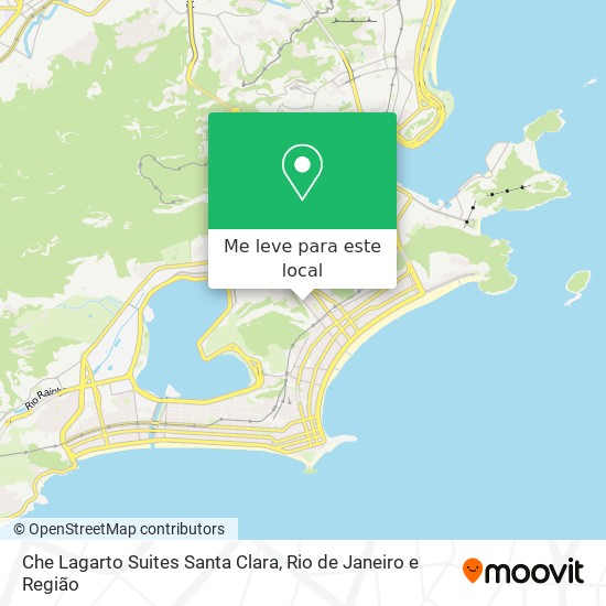 Che Lagarto Suites Santa Clara mapa