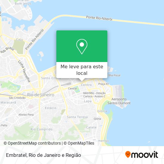 Embratel mapa