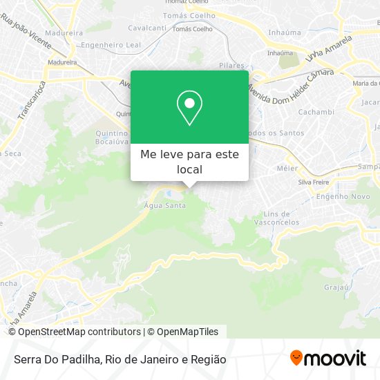 Serra Do Padilha mapa
