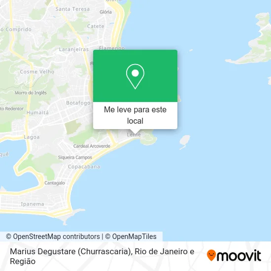 Marius Degustare (Churrascaria) mapa
