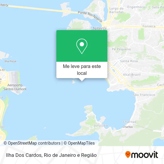 Ilha Dos Cardos mapa