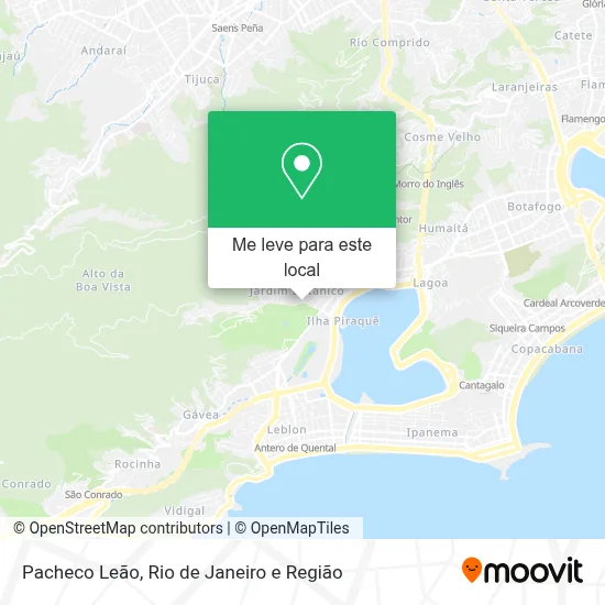 Pacheco Leão mapa