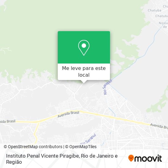 Instituto Penal Vicente Piragibe mapa