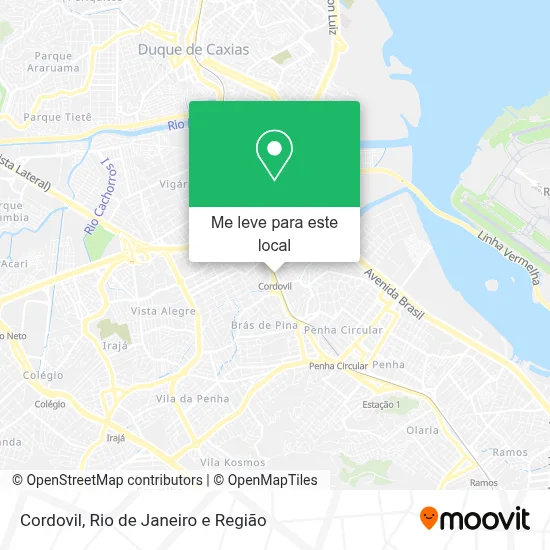 Cordovil mapa
