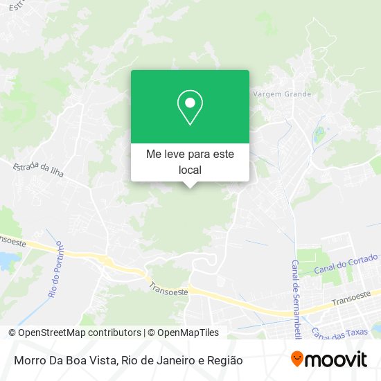 Morro Da Boa Vista mapa