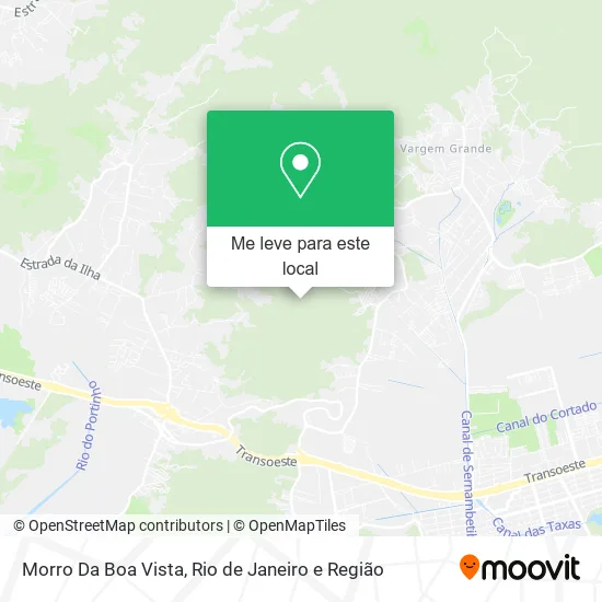 Morro Da Boa Vista mapa
