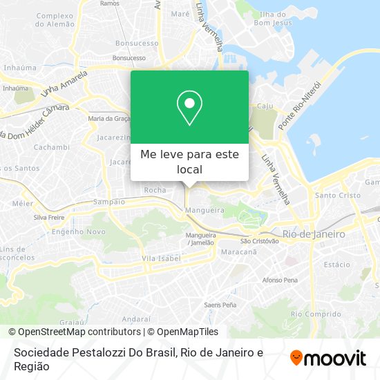 Sociedade Pestalozzi Do Brasil mapa