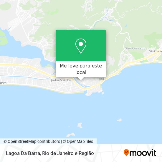 Lagoa Da Barra mapa
