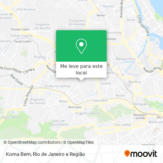 Koma Bem mapa