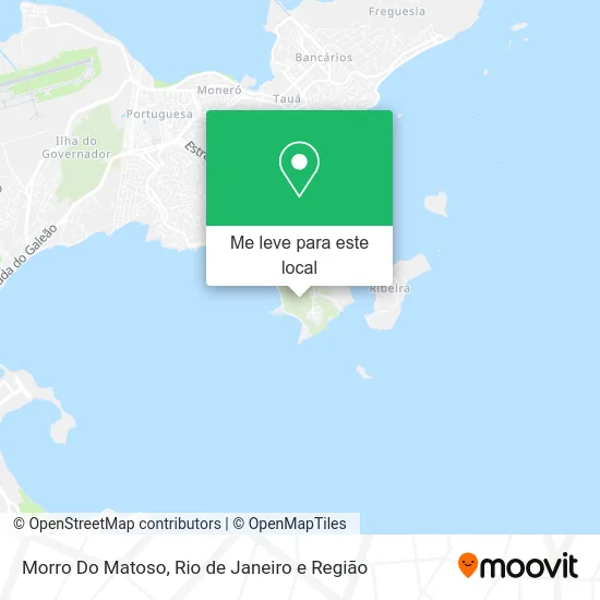 Morro Do Matoso mapa