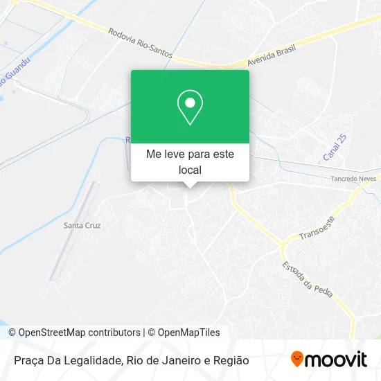 Praça Da Legalidade mapa
