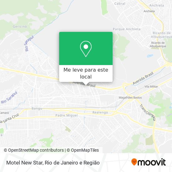 Motel New Star mapa