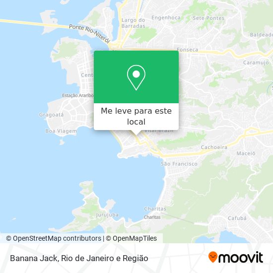 Banana Jack mapa