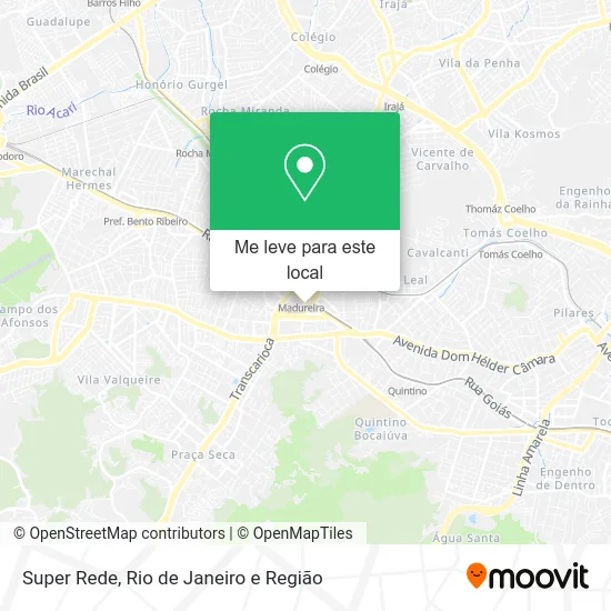 Super Rede mapa