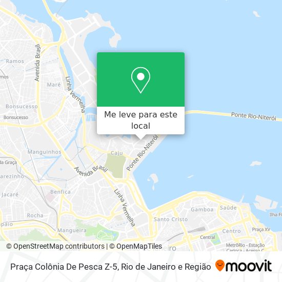 Praça Colônia De Pesca Z-5 mapa