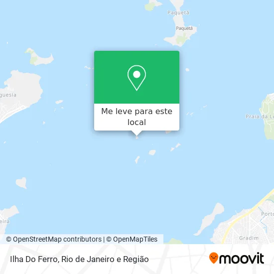 Ilha Do Ferro mapa