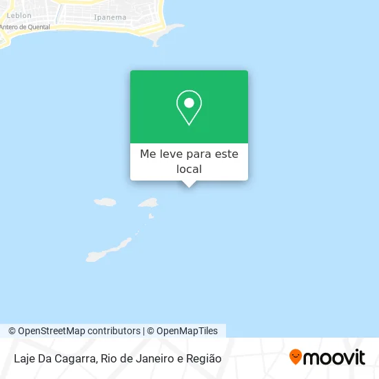 Laje Da Cagarra mapa
